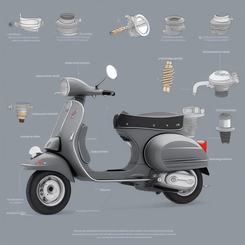 Reparaturanleitung für die Vespa Sfera 50