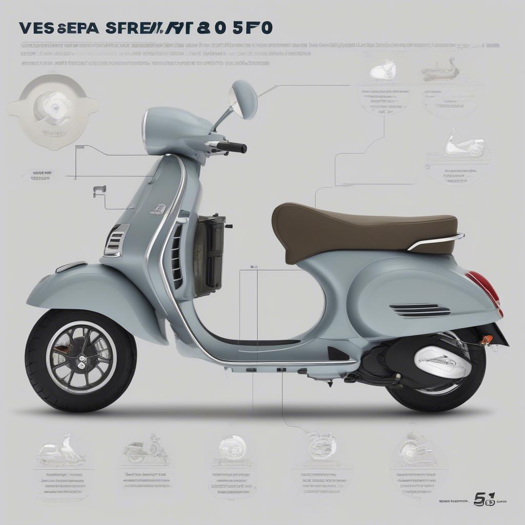 Technische Daten der Vespa Sfera 50