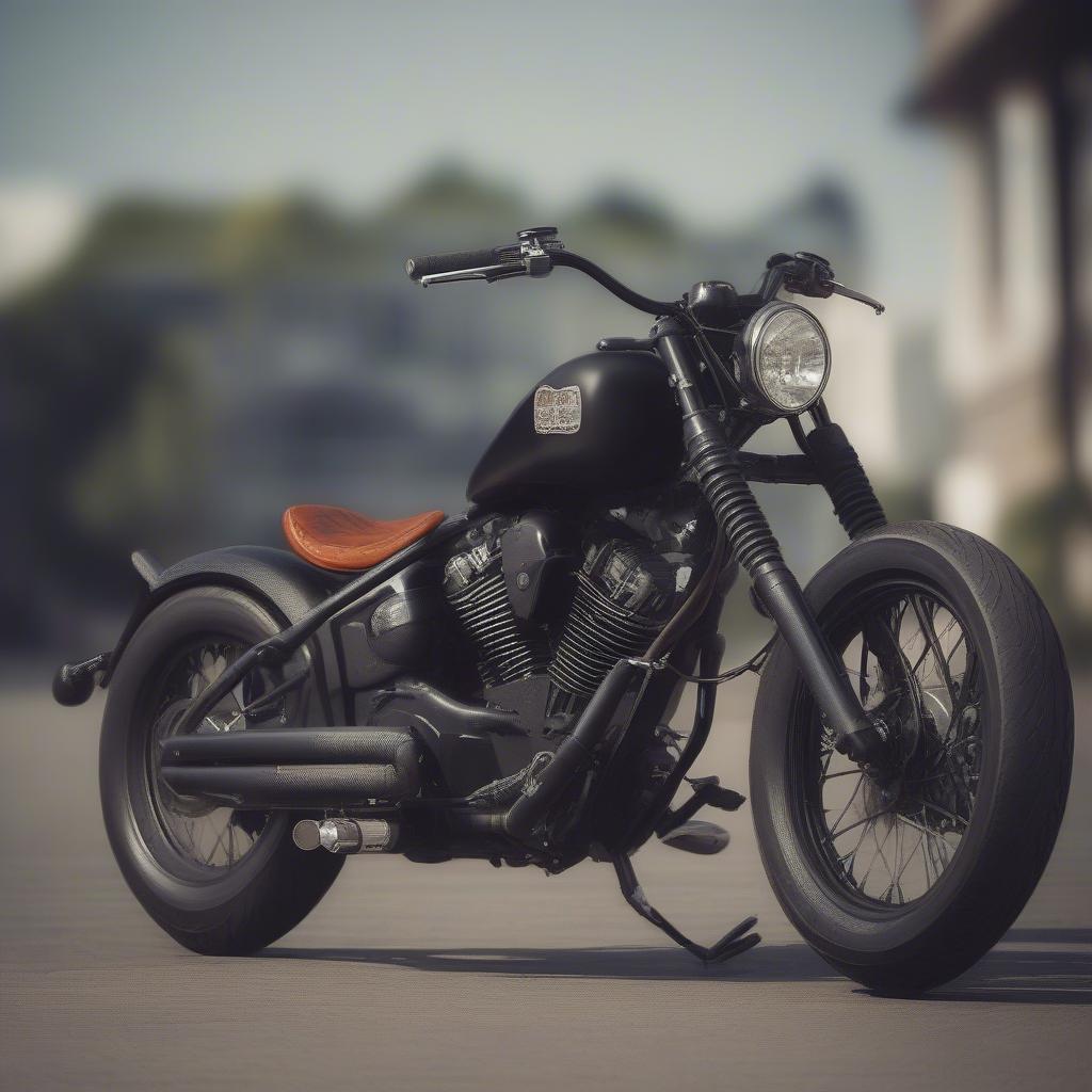 VN800A Bobber Cafe Racer Umbau