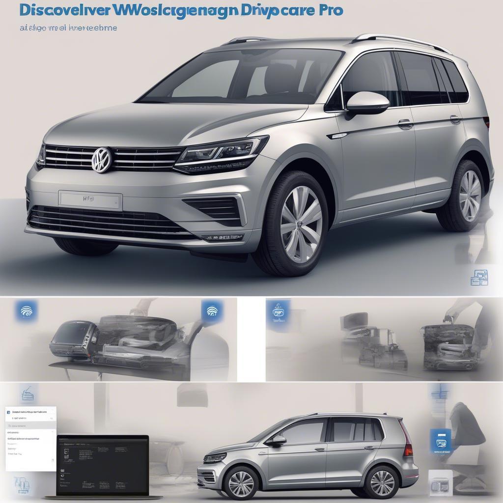 Durchführung des Volkswagen Discover Pro Updates