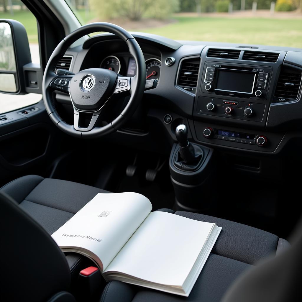 VW Crafter Cockpit und Bedienungsanleitung