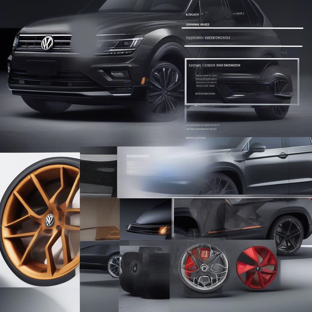 VW Tiguan Tuning Felgen Design und Material