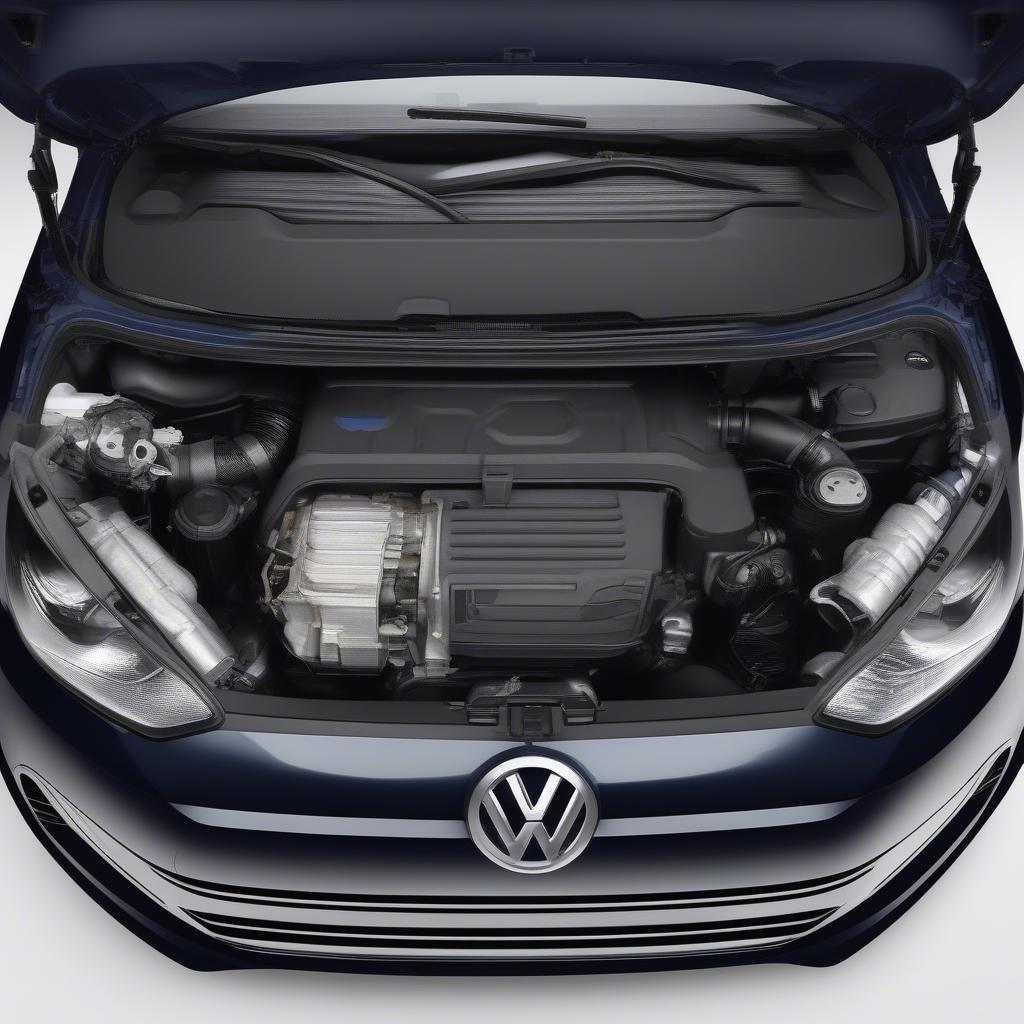 VW Up 2013 Motorraum