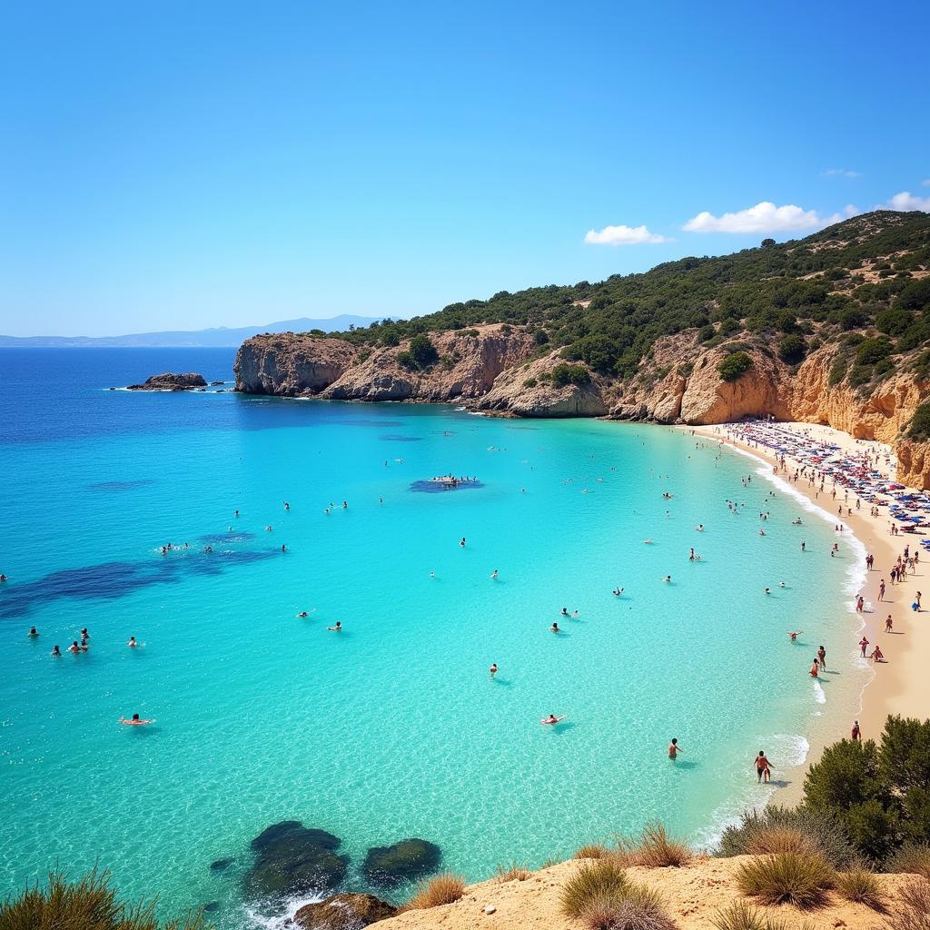 Wassertemperatur in Andalusien im Sommer