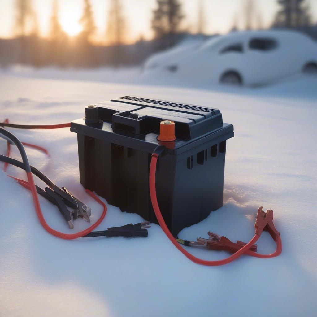 Autobatterie Probleme im Winter in Heidekamp