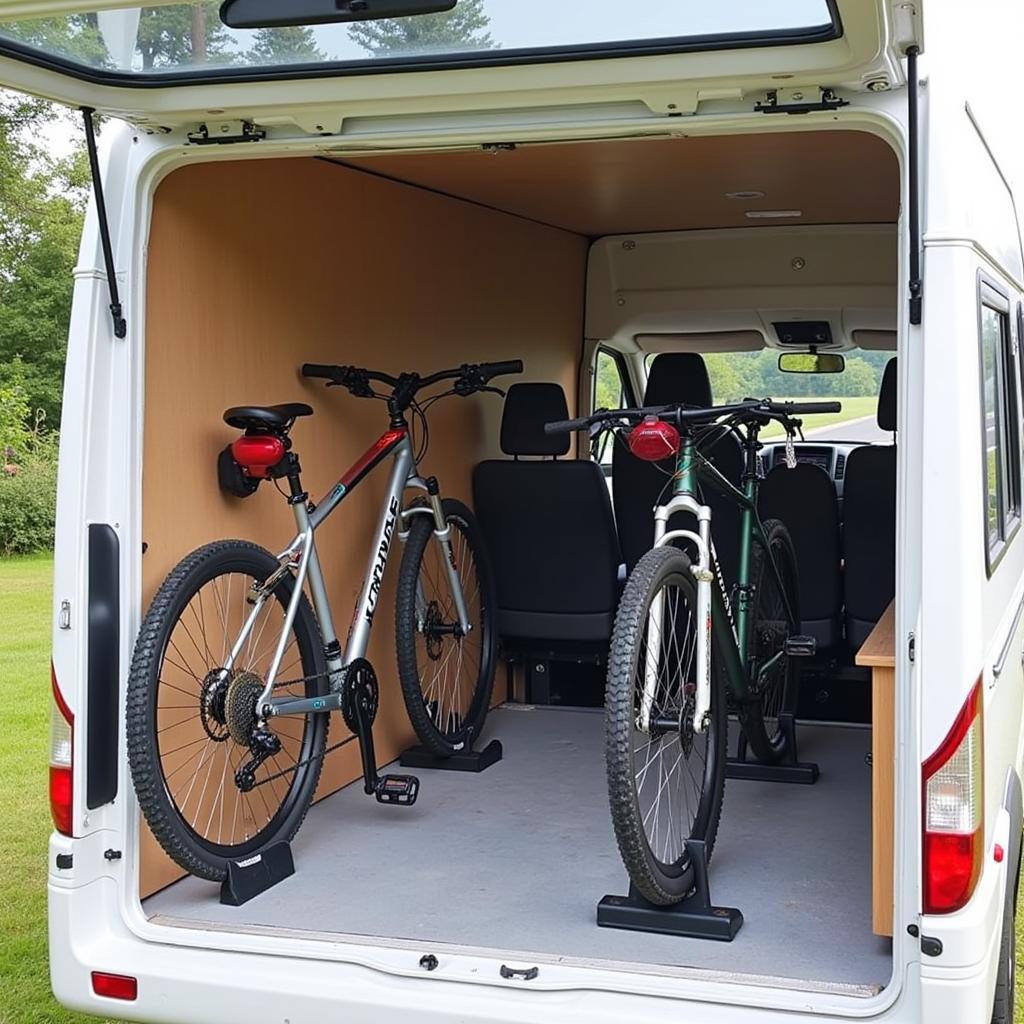 Sicherheitsmaßnahmen für Fahrräder in der Garage