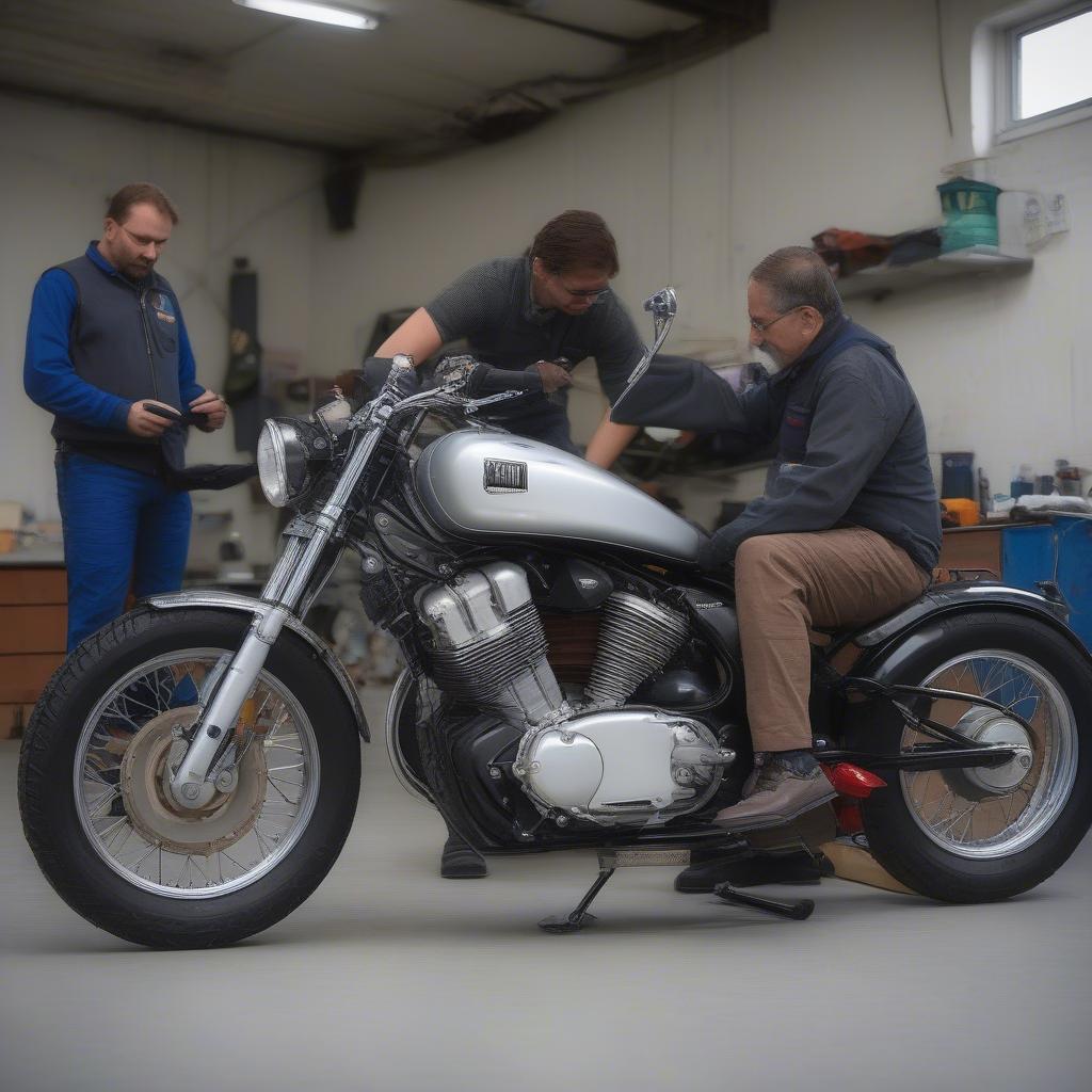 Yamaha Virago 125 Bobber TÜV