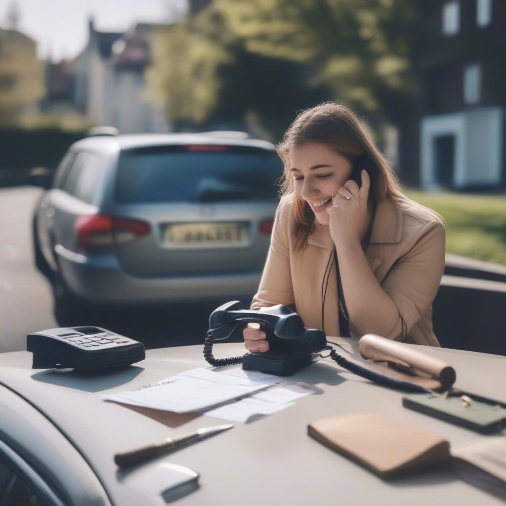 Rechtliche Aspekte bei einem Zettel mit Handynummer am Auto