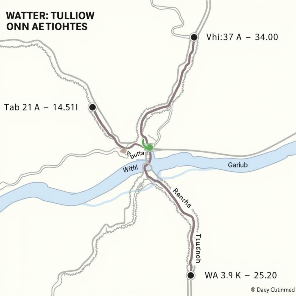 Karte mit Umfahrungsmöglichkeiten für einen Stau auf der A4