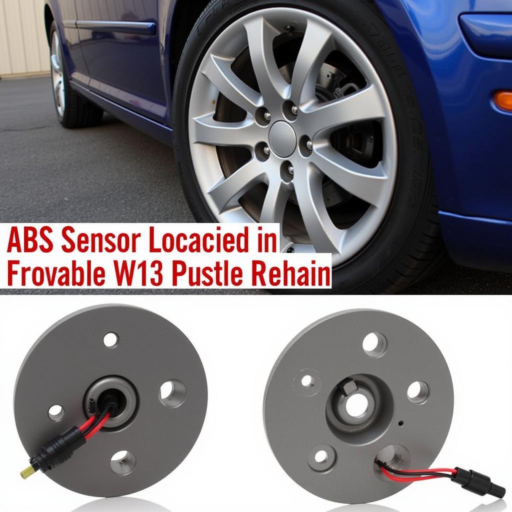 ABS Sensor Golf 4 Position