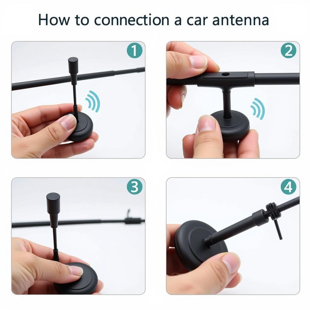 Installation einer AC Frequenz Antenne