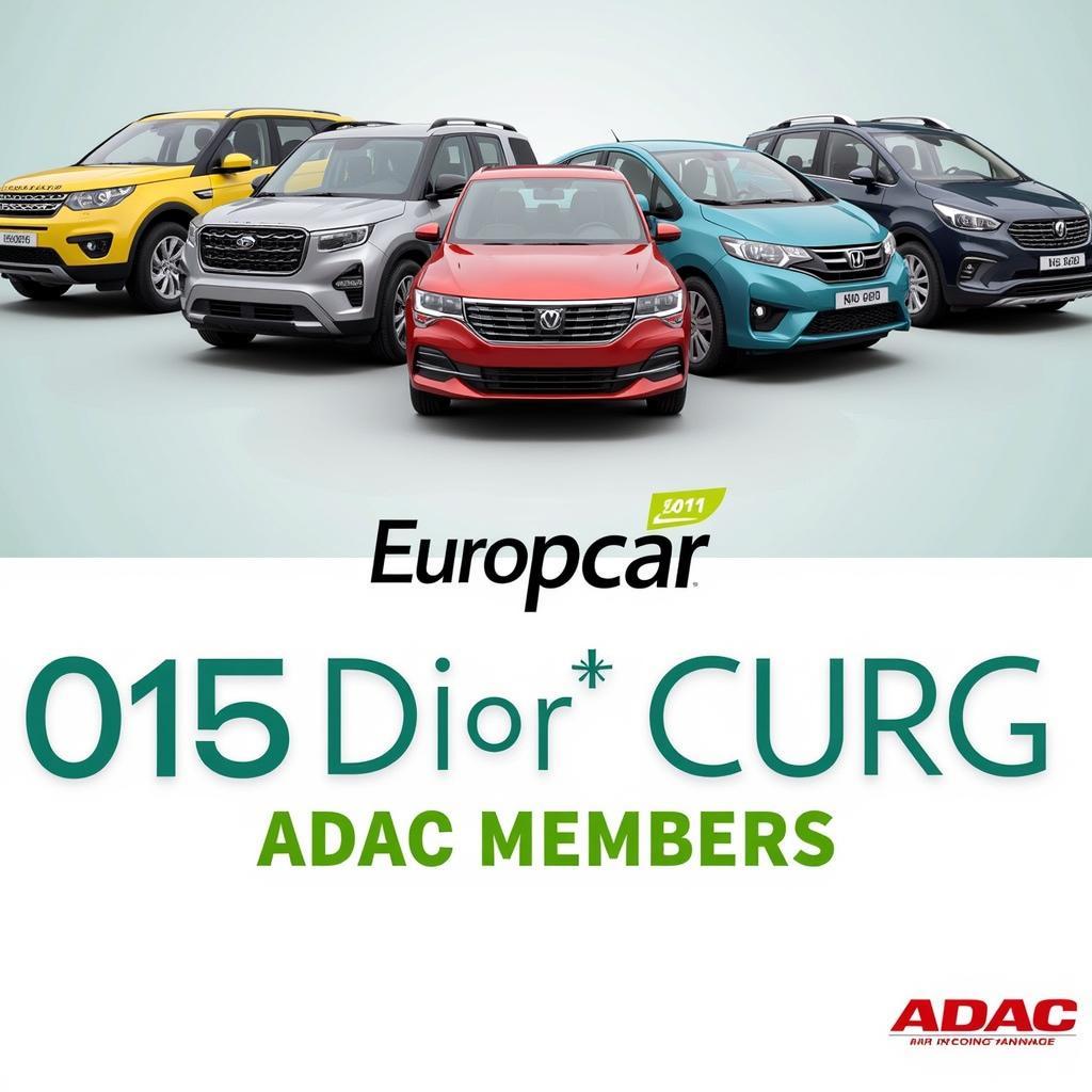 ADAC Europcar Mietwagen Rabatte