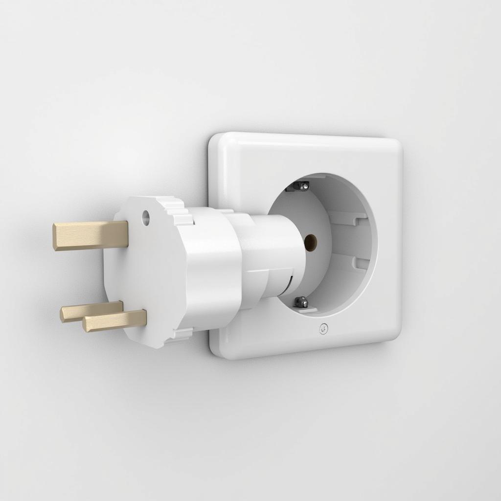 Adapter Euro Schuko Anschluss