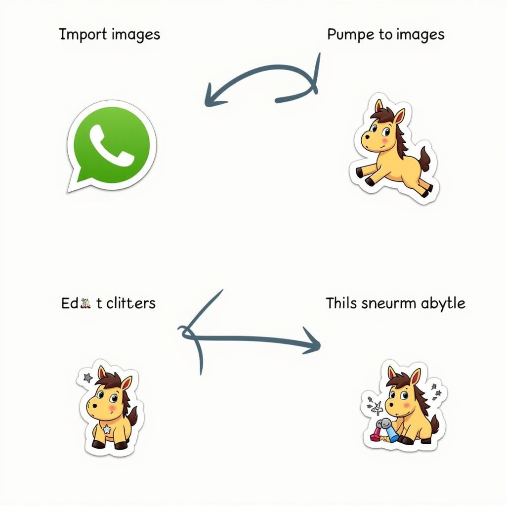 Äffle und Pferdle WhatsApp Sticker erstellen