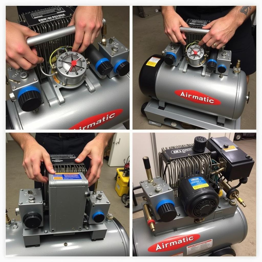 Reparatur eines Airmatic Kompressors