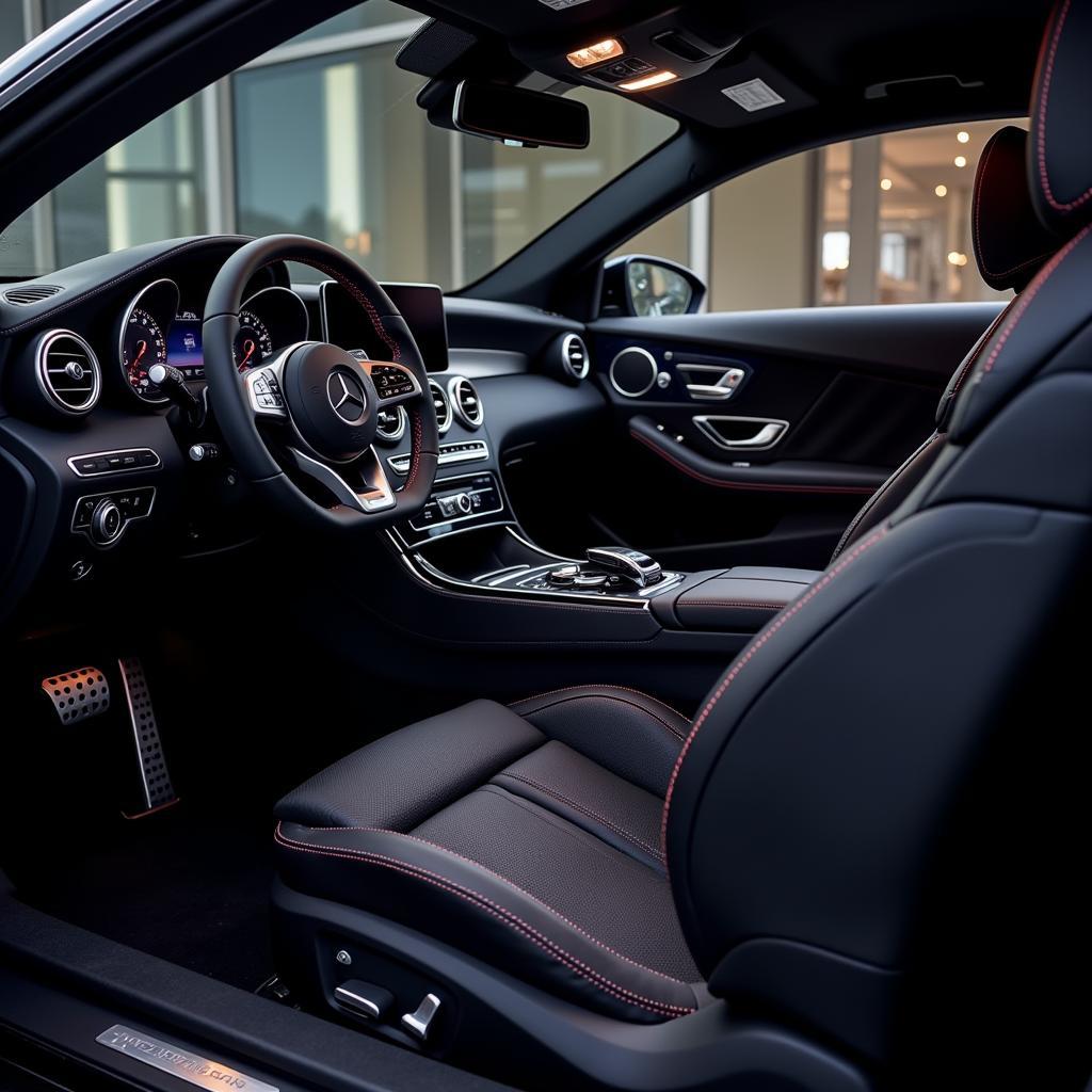 AMG CLE Coupé Interieur