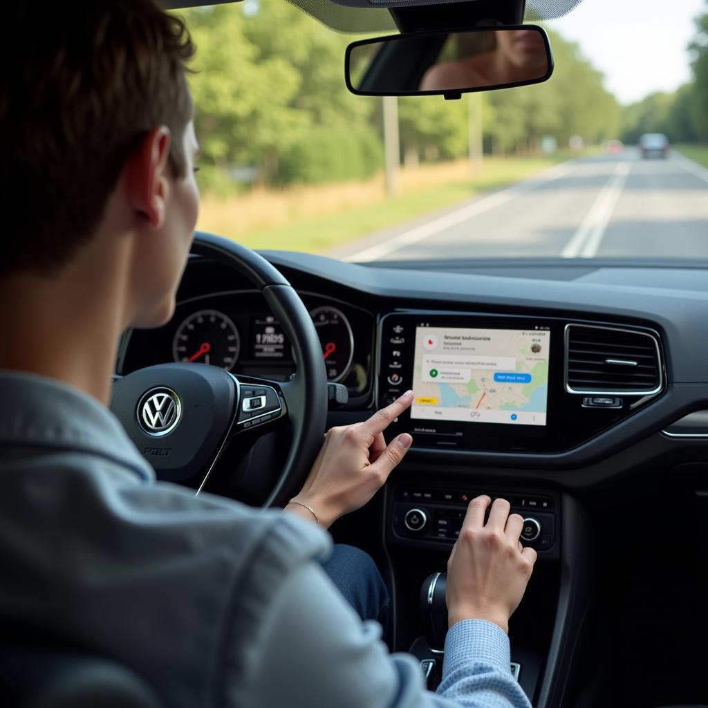 Sprachsteuerung mit Android Auto im Golf 7