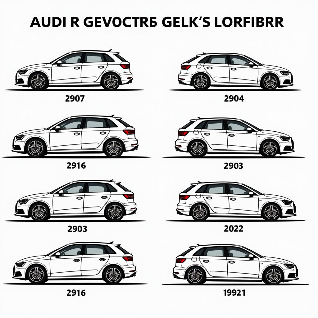 Audi A3 Generationen im Vergleich