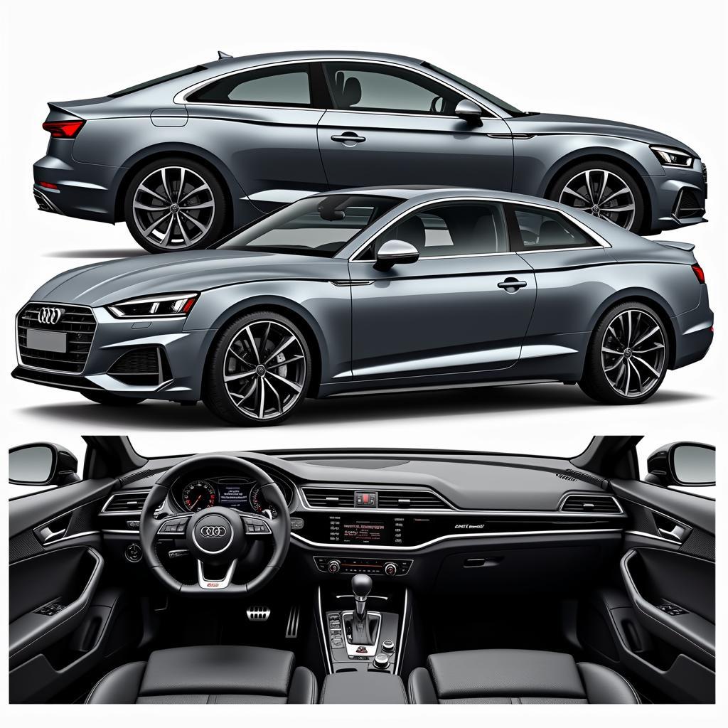 Audi A5 B9 Design Innen und Aussen