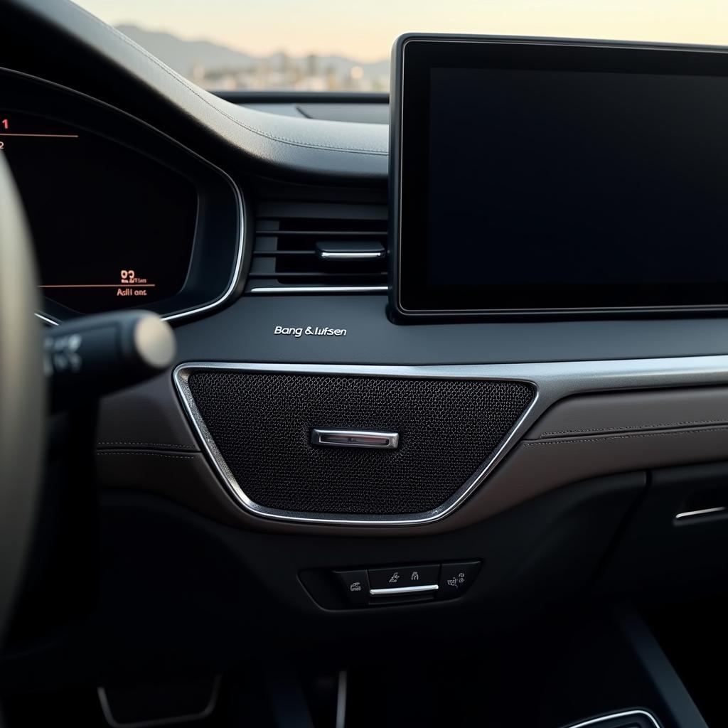 Das Audi Bang & Olufsen Soundsystem im neuen Audi A8.