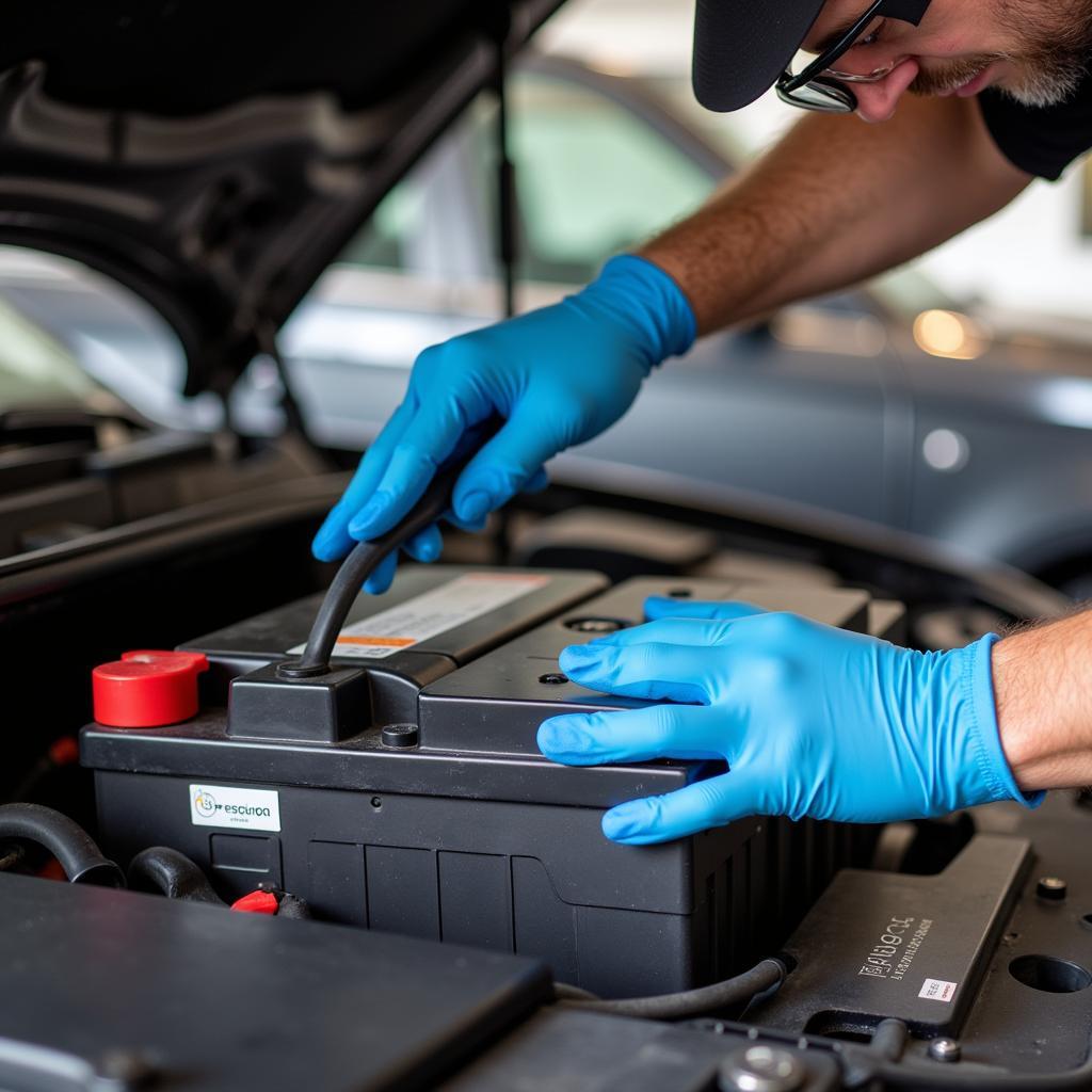 Sicherheitsmaßnahmen beim Audi Batterie Wechsel