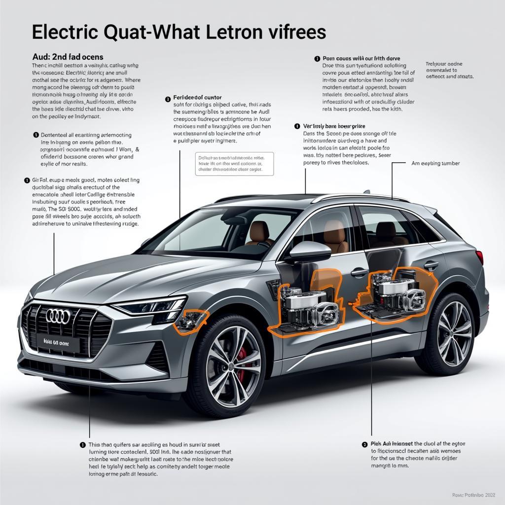 Audi e-tron quattro Antrieb