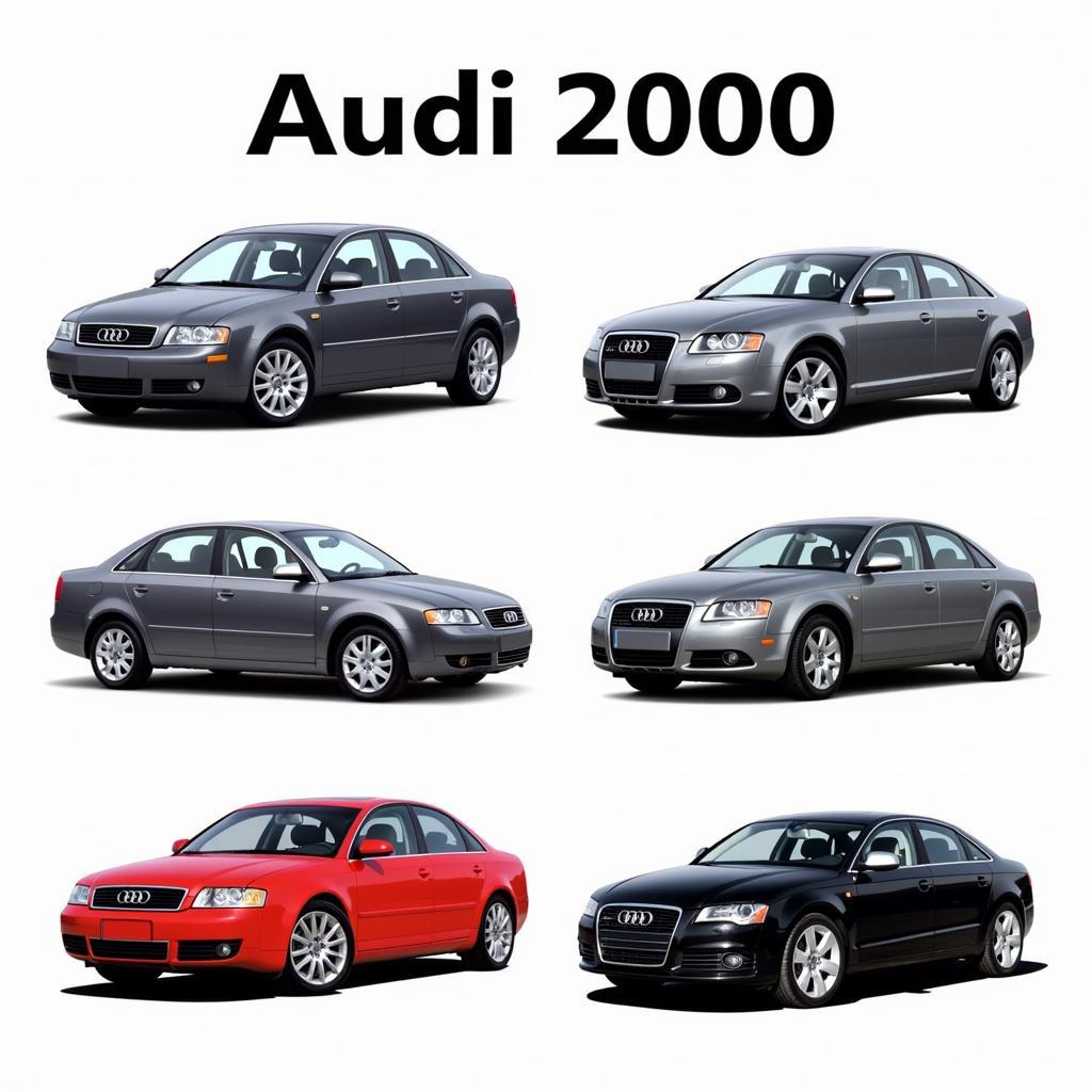 Audi Modelle im Jahr 2000