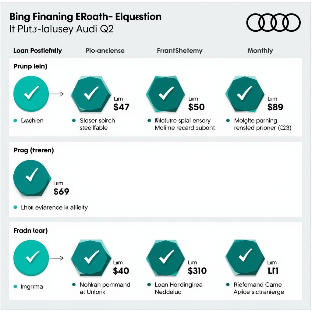 Finanzierungsmöglichkeiten für einen gebrauchten Audi Q2 Automatik