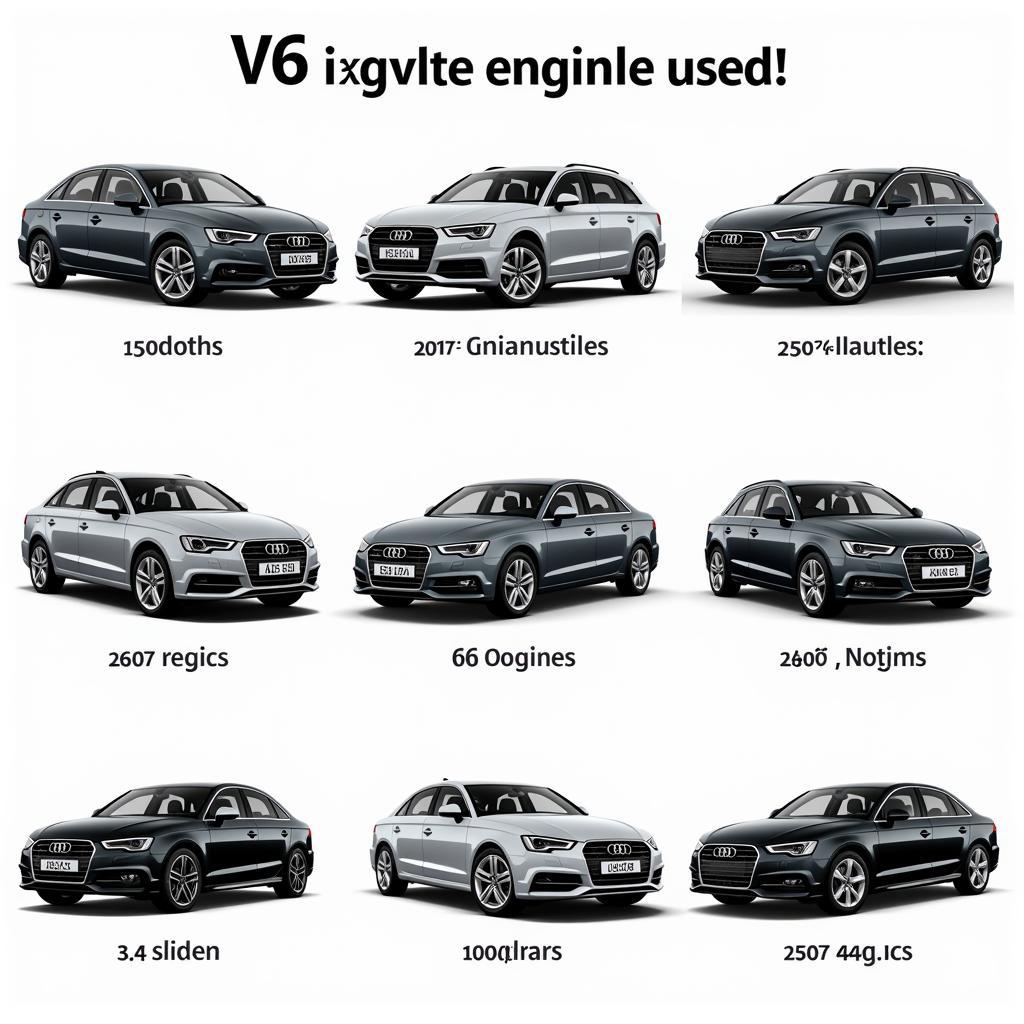 Varianten des Audi V6 Motors