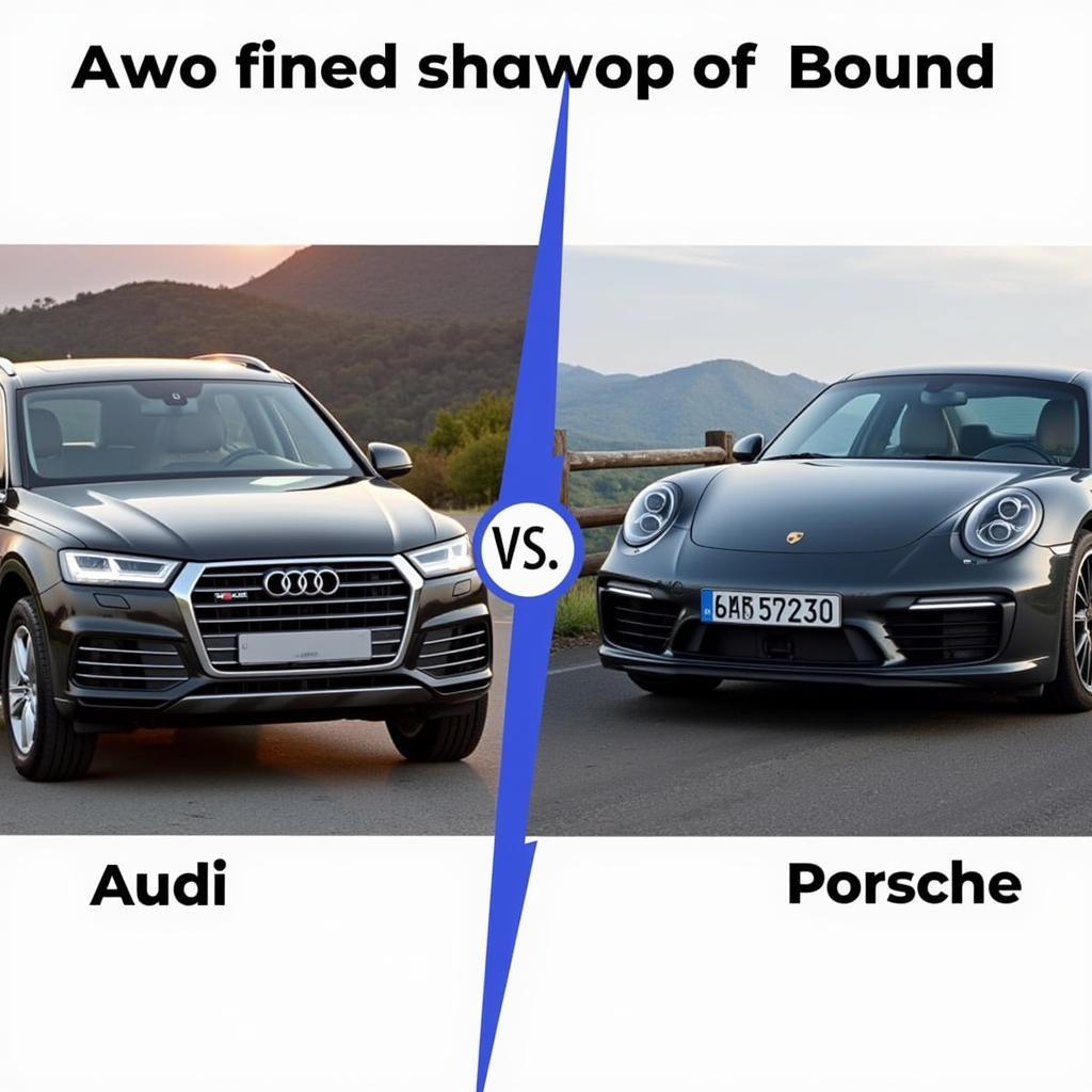 Audi vs. Porsche Vergleich