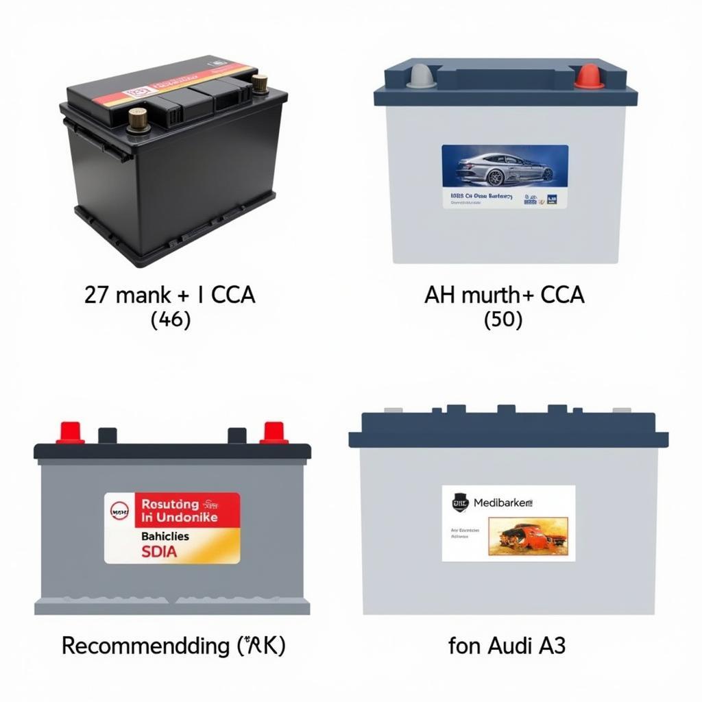 Auswahl der richtigen Autobatterie für den Audi A3