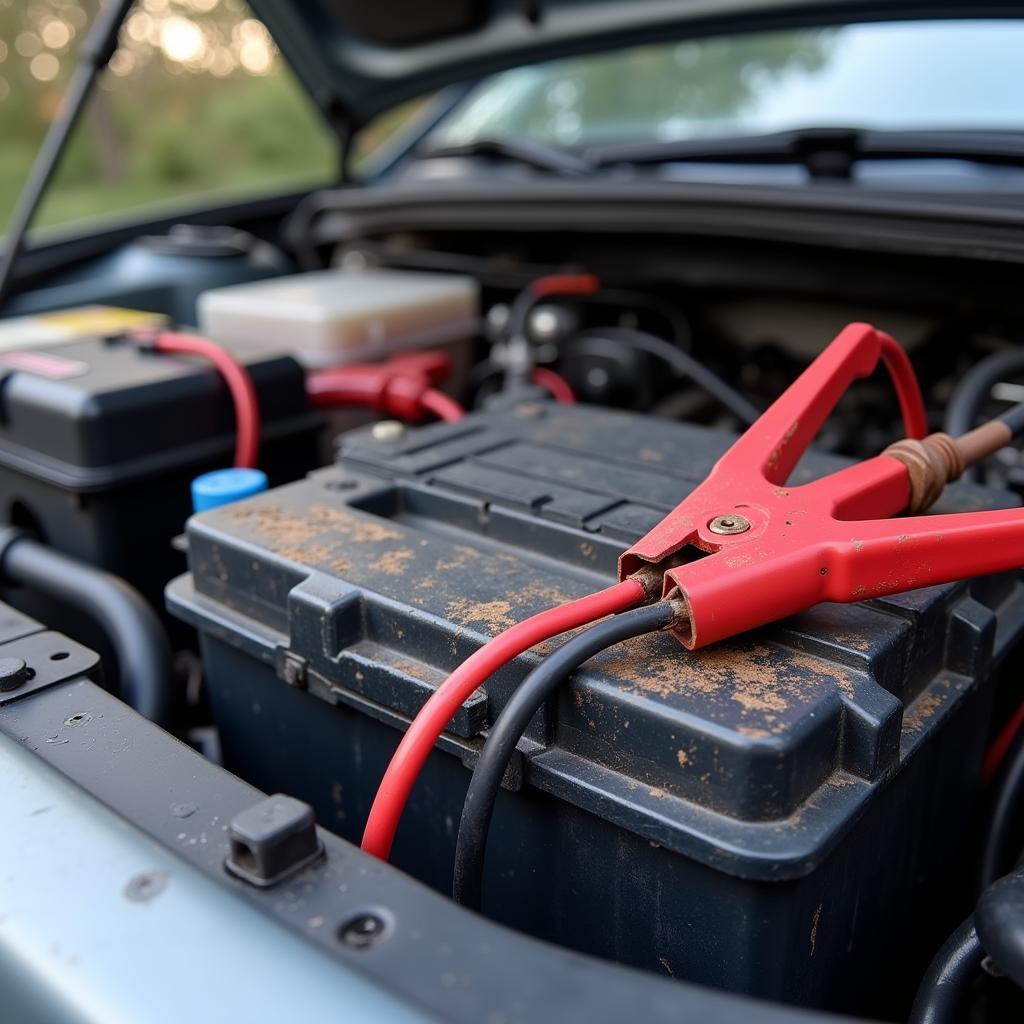 Autobatterie entladen: Lange Standzeit