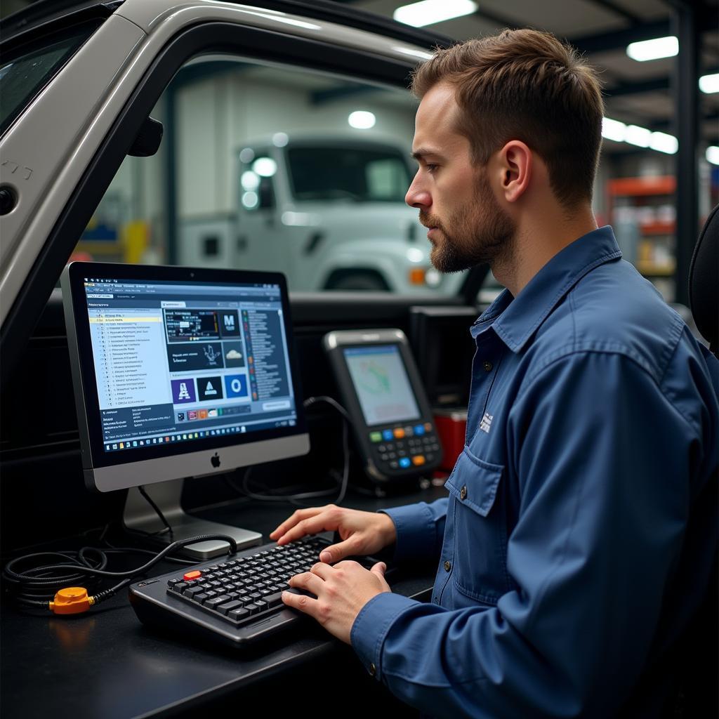 Computergestützte Diagnose im Autocenter B6