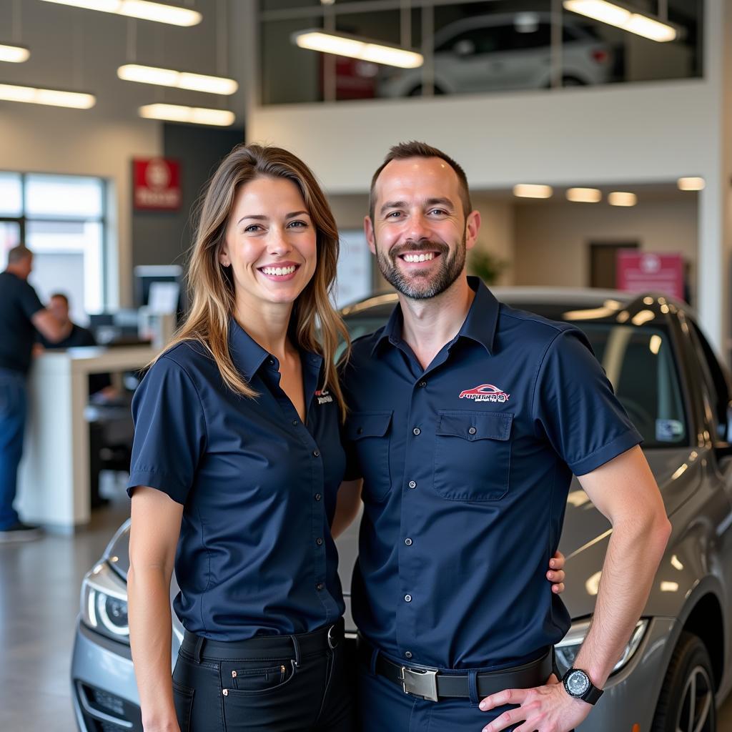 Freundlicher Kundenservice im Autohaus B&K Hamburg