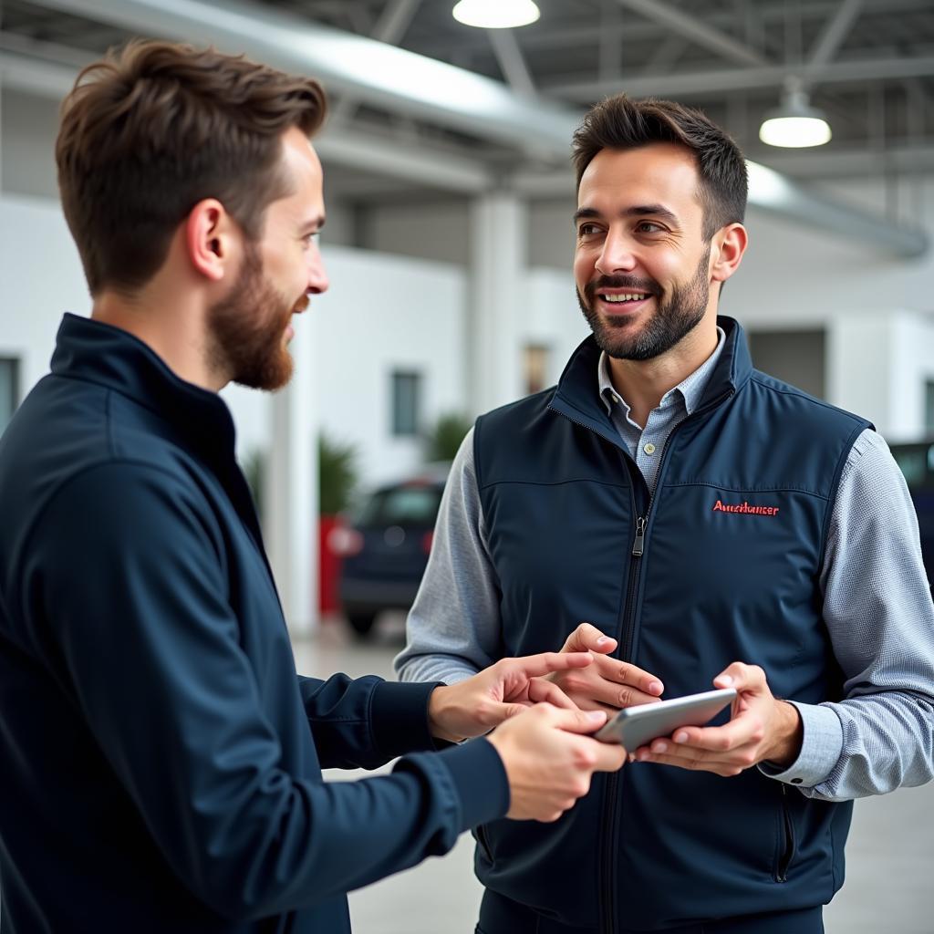 Kundenservice im Autohaus Rittersbacher Kaiserslautern