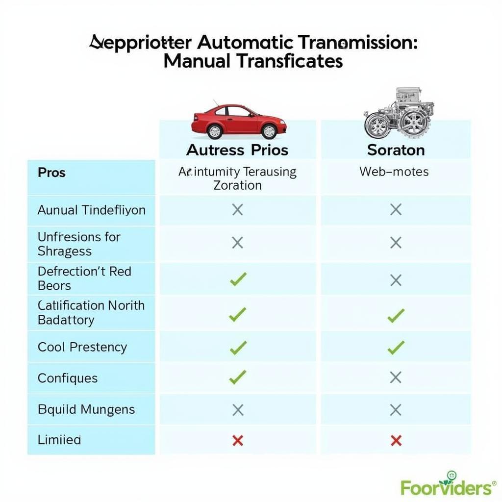 Vergleich von Automatik- und Schaltgetriebe