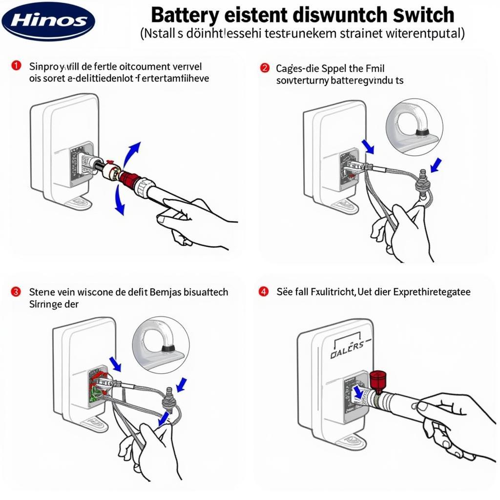 Batterietrennschalter Minuspol Installation