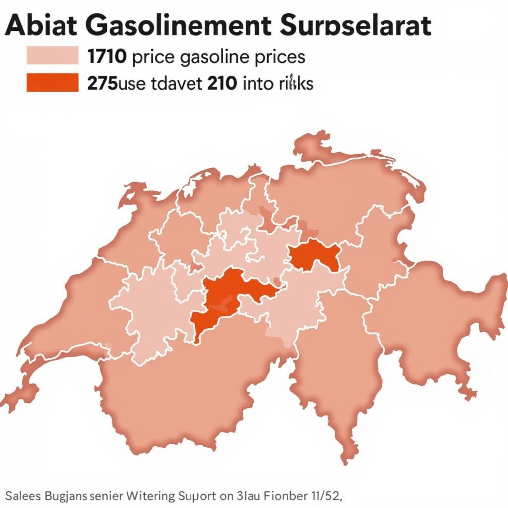 Regionale Unterschiede der Benzinpreise in der Schweiz