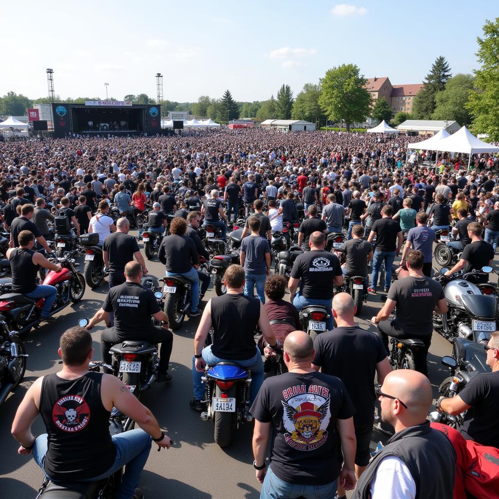 Biker Treffen in Deutschland