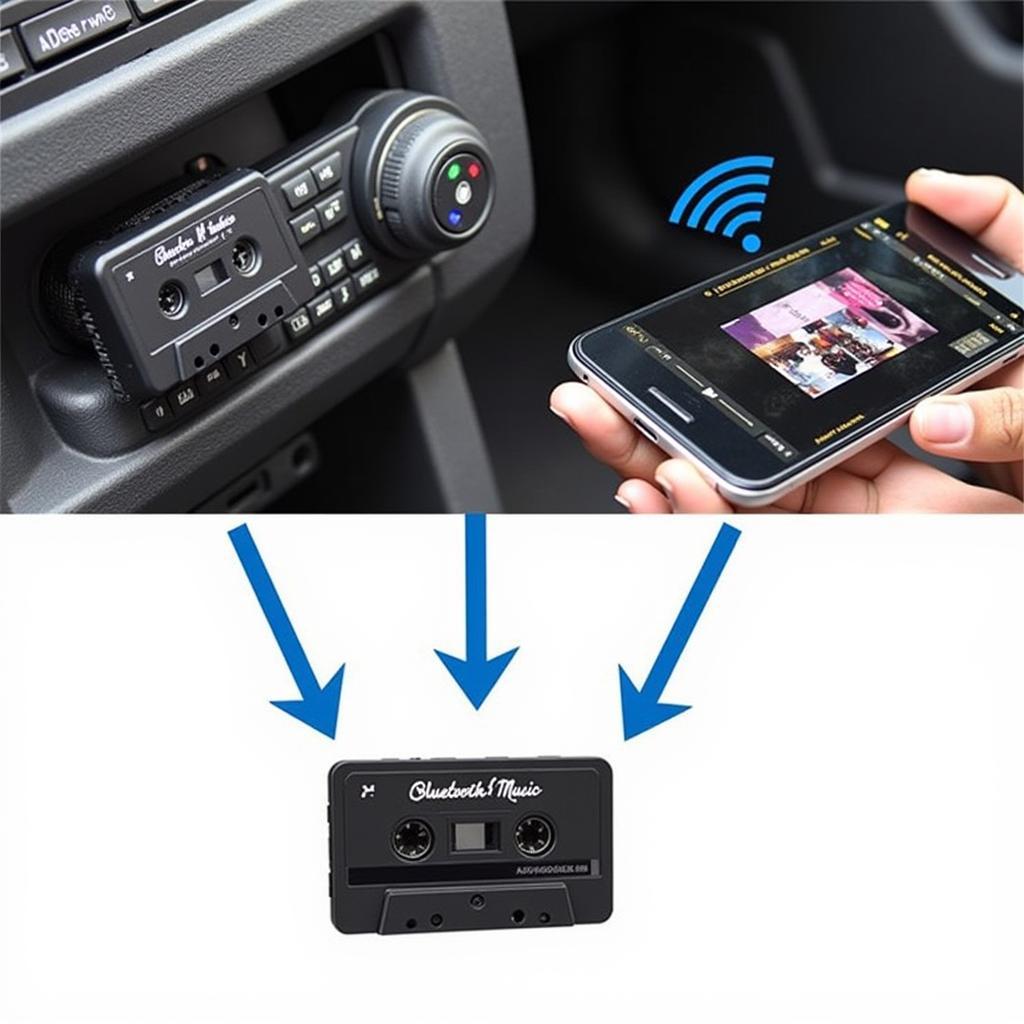 Bluetooth Kassette Adapter Funktionsweise