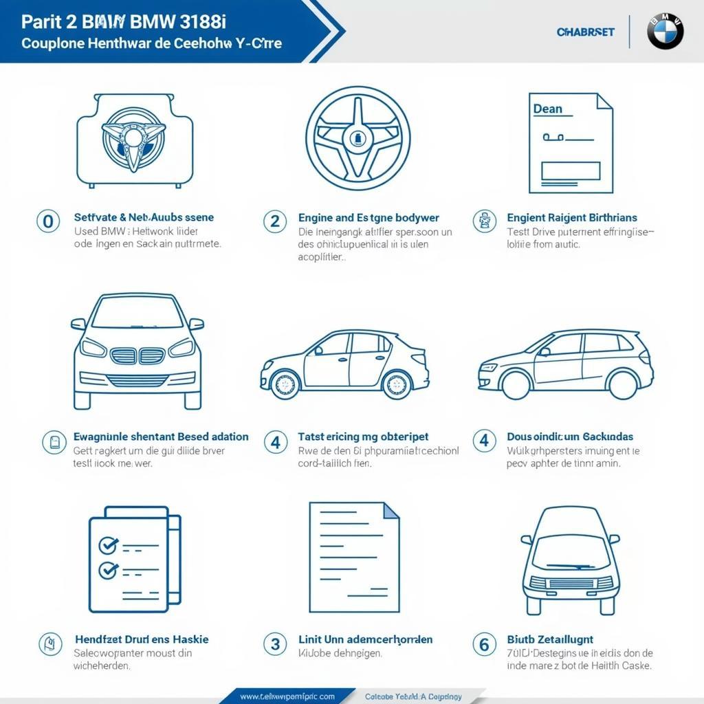 Checkliste für den Gebrauchtwagenkauf eines BMW 318i