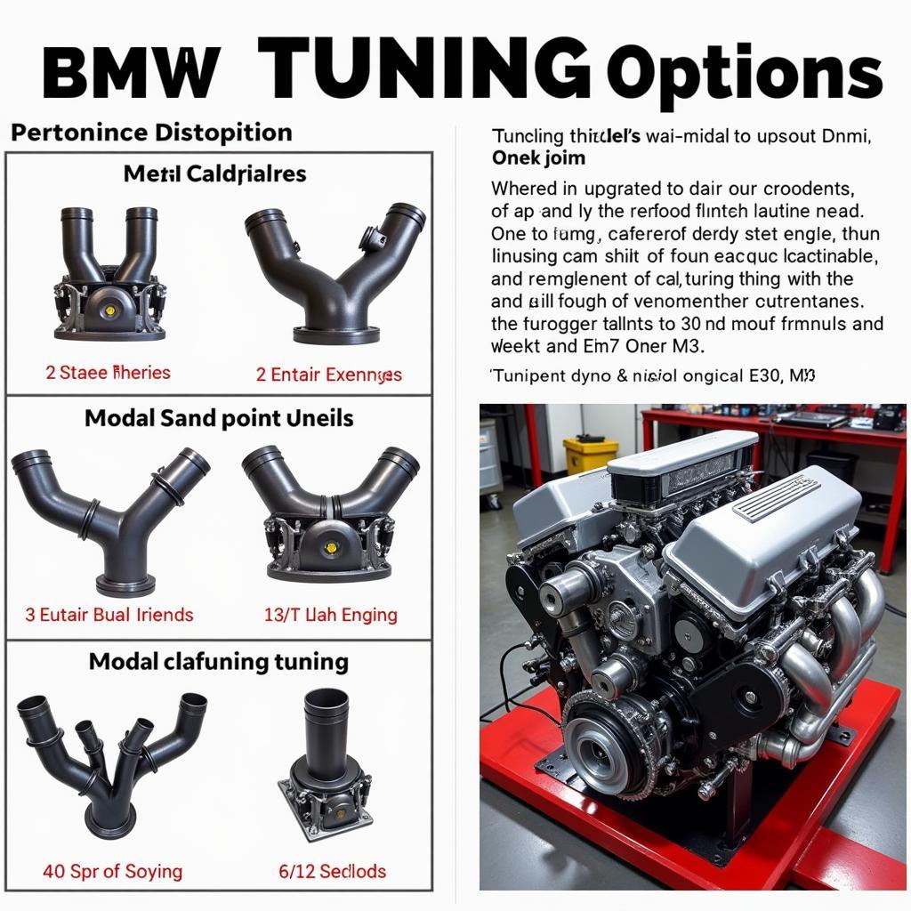 Tuningmöglichkeiten am BMW E30 M3 Motor