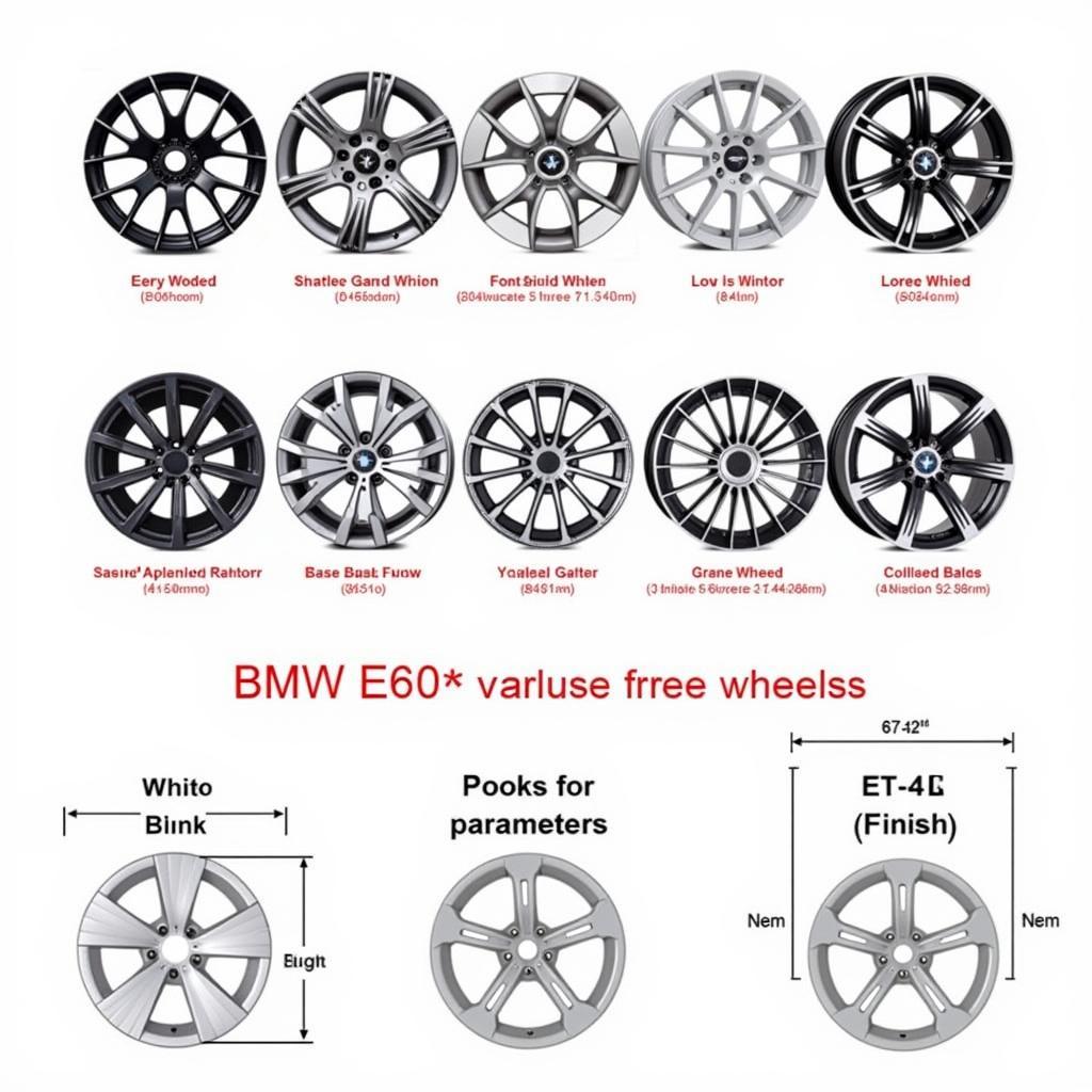 Auswahl der richtigen BMW E60 20 Zoll Felgen