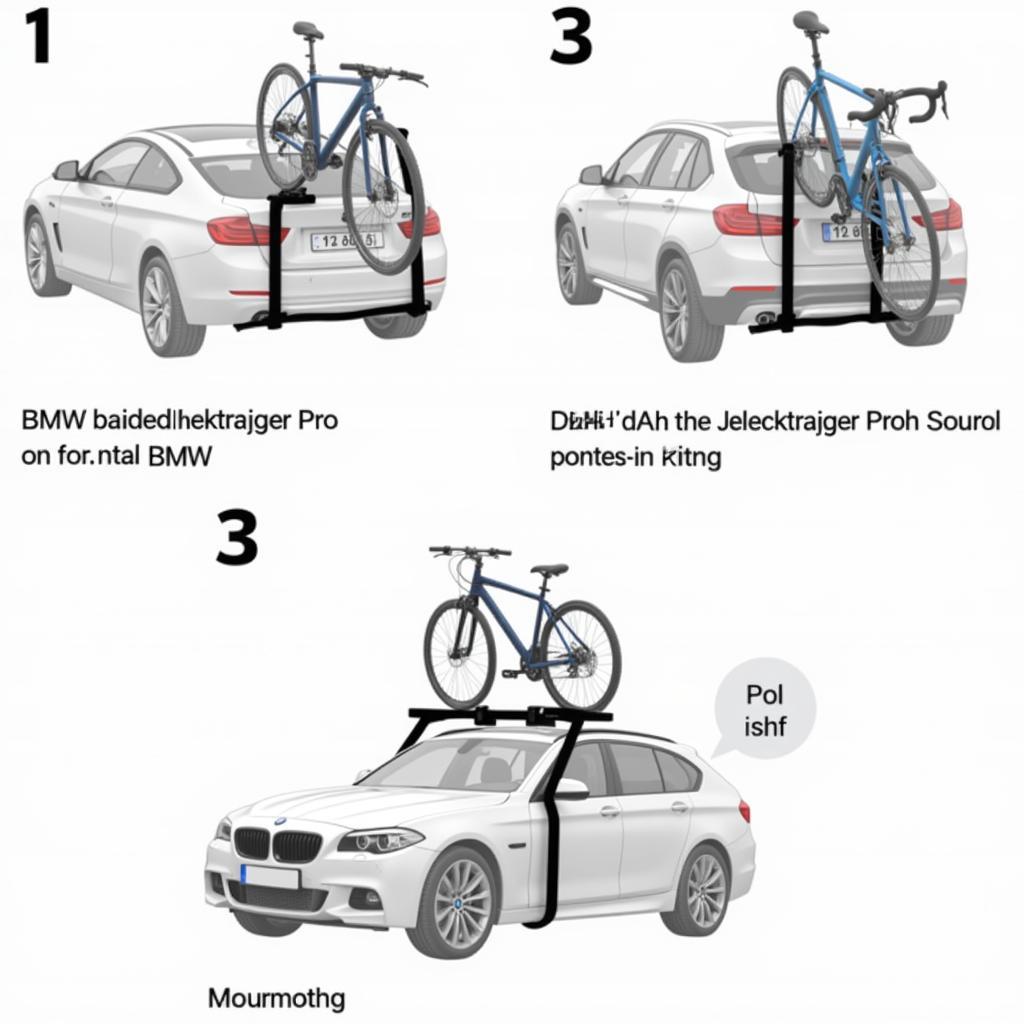 BMW Fahrradheckträger Pro 2.0 Montage