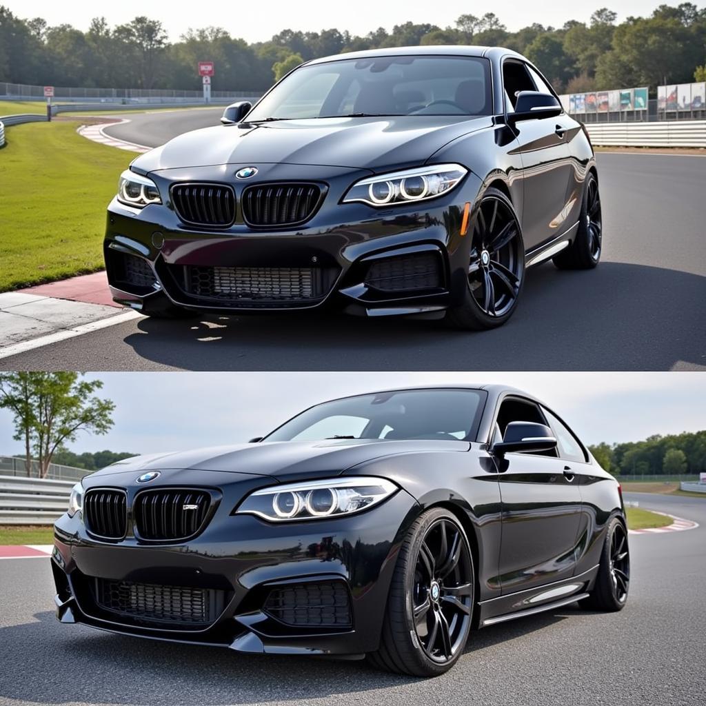 Sportfahrwerk und Felgen BMW M235i F22