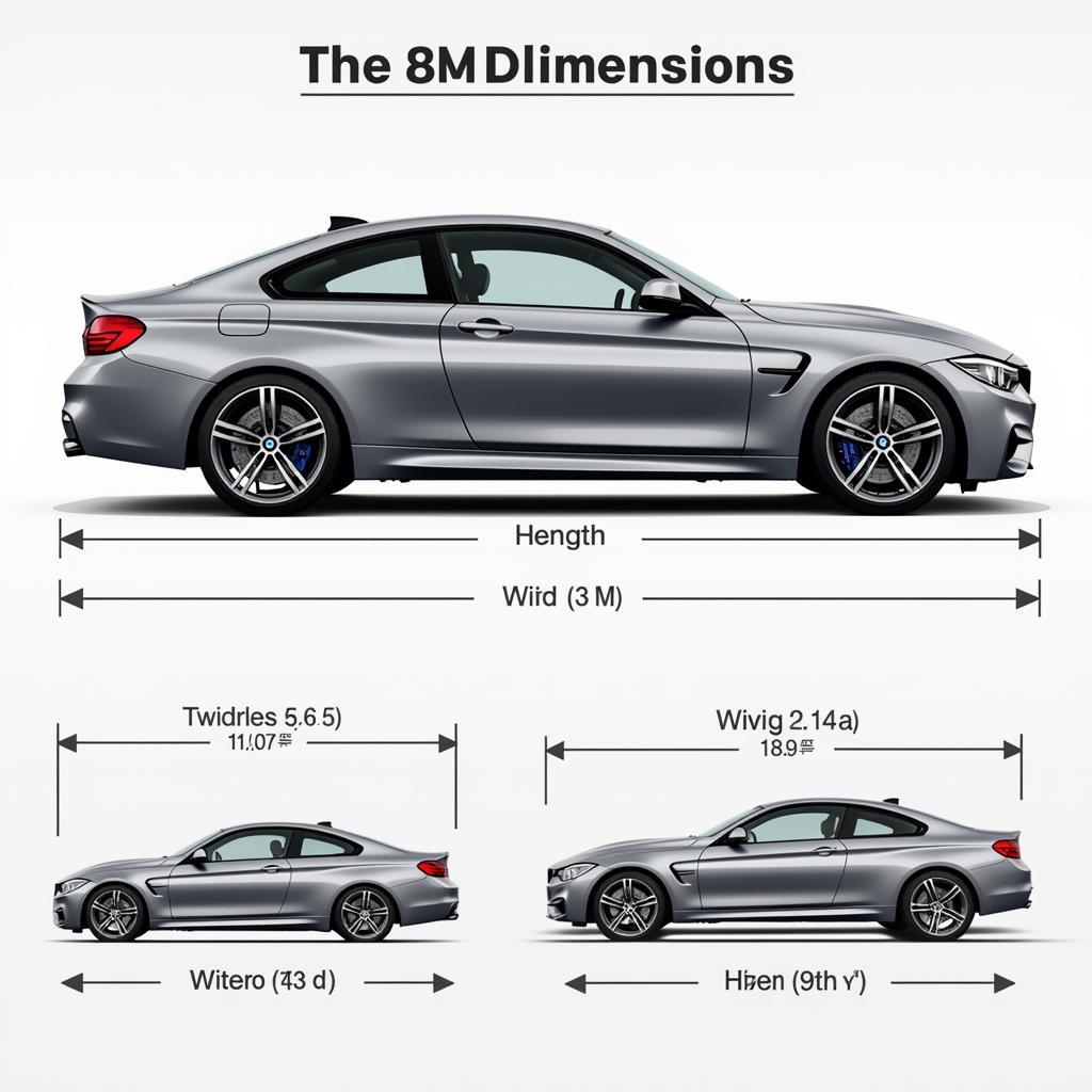 BMW M4 Abmessungen und Gewicht