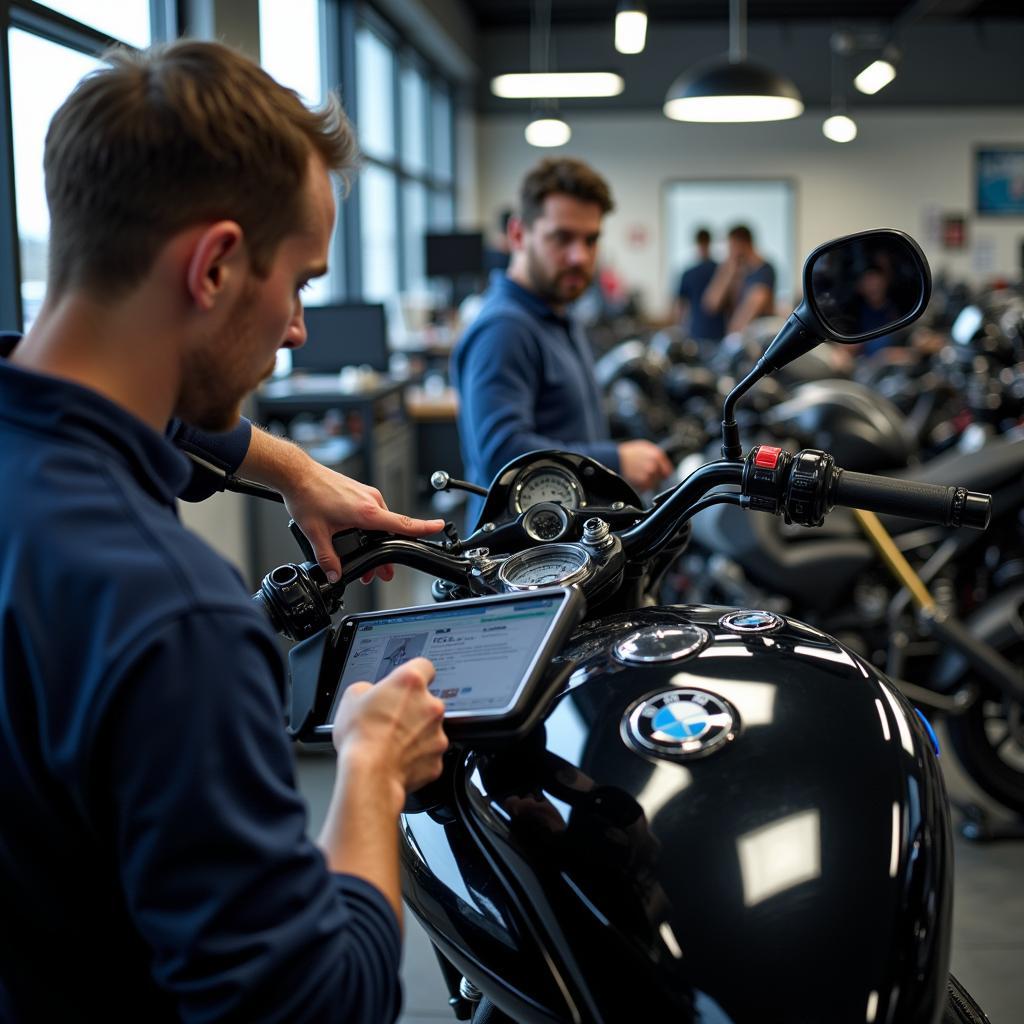 BMW Motorrad Werkstatt München