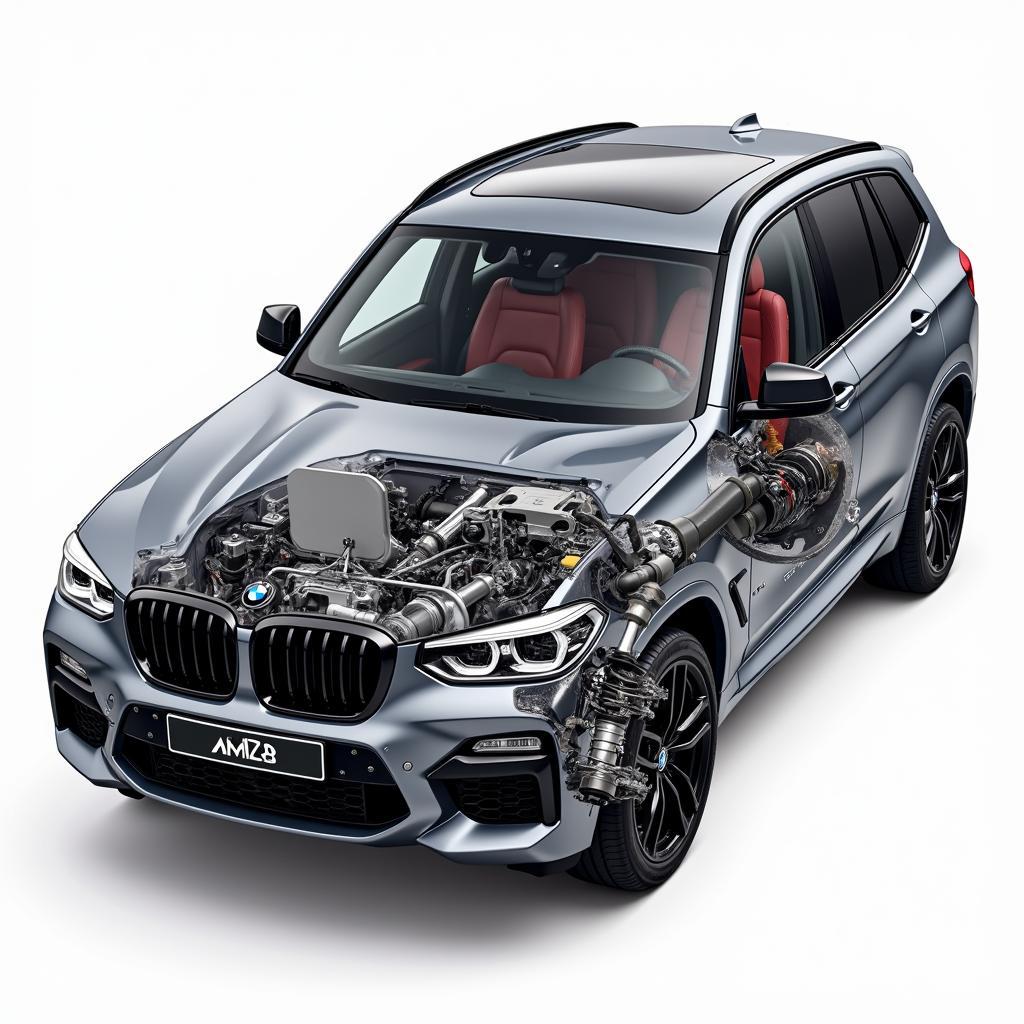 BMW X3 M Competition Fahrwerk