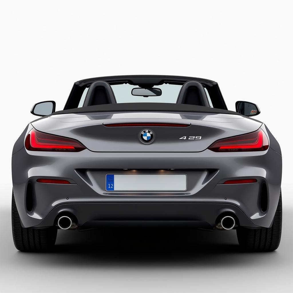 BMW Z4 E89 Roadster Heckansicht