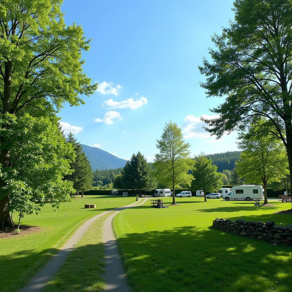 Campingplatz Seelust inmitten der Natur